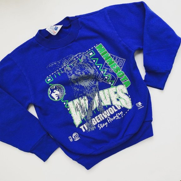 minnesota timberwolves crewneck sweatshirt